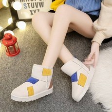패딩부츠 신발 신고 눈썰매도 타고 눈위에서 맘껏 놀아요 방한화