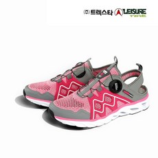 레저타임 워터그루브 남성여성 아쿠아샌들&슬립온 2종세트