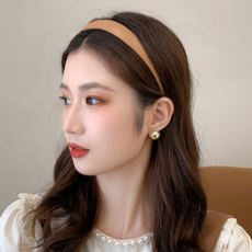 수스다 베이직 심플 인조가죽 여성 헤어밴드 머리띠 리뷰후기