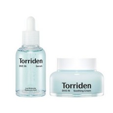 [2종세트] 토리든 다이브인 세럼 50ml + 수딩크림 100ml, 1세트