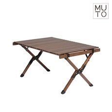 오프위크 접이식 캠핑 우드 롤 테이블 90cm 120cm,