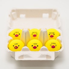 볼빅 계란골프공 선물 6구 비비드 캐릭터 컬러볼 리뷰후기