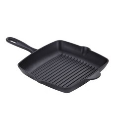 PN풍년 브리에 몽꽁떼 스킬렛 IH 그릴팬 26Cm 구이팬 무쇠주물/에나멜코팅 양쪽물코, 단품, 1개