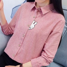 Joyce sho 오래달리기 남방 셔츠 긴팔남방 봄남방 가을 겨울융남방 기모남방셔츠 여성남방 여성기모남방
