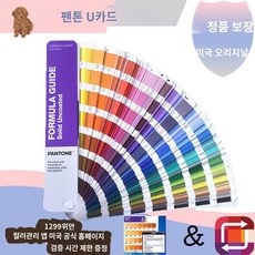 유광 국제 코팅 색상표 컬러칩 팬톤, 2019년 클래식 버전, 1개