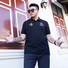 빅군 더블패치 반팔카라티 빅사이즈 2XL7XL 리뷰후기