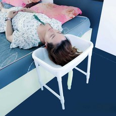 환자용세면대 임산부 간병 머리감기 와상환자 가정용, 기본(길이조절가능)