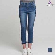 워싱 컬러 스키니 데님 팬츠_VVCMPVM3321 리뷰후기