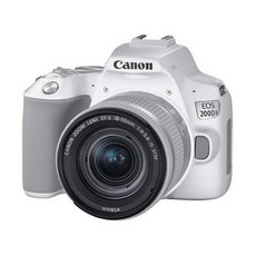 캐논 EOS 200D II KIT (18-55mm) 화이트 초경량 DSLR 카메라 정품