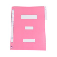 플러스샵 정부화일 A4 4색상 PP 1매입 낱장 리뷰후기