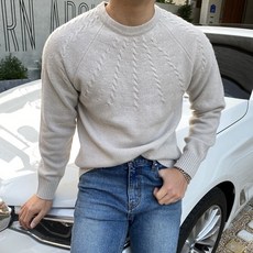 LC 꽈배기 램스울 니트 리뷰후기