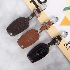 리미트 쌍용 티볼리 에어 아머 G4 렉스턴 스포츠 3버튼 폴딩키 리얼 소가죽 차키 케이스 키링 키홀더 VA-L19 리뷰후기