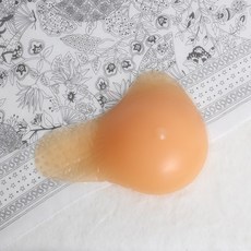 Anosfit 유방암브래지어전용 V형 실리콘브라패드 써지브래지어전용 인조가슴 인조유방 브라패드 사이즈 옵션별별도가격 1개