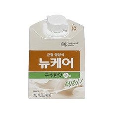 2024년 최고의상품  뉴케어 구수한맛 순 Top5_뉴케어 구수한맛 순 200ml / 칼슘과 비타민으로 업그레이드 더욱 부드러운맛, 10개