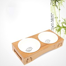 펫's케어 대나무 원목 2구 식기 리뷰후기
