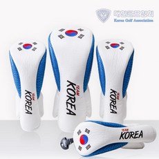 R 골프 국가대표 공식 드라이버 우드 헤드커버 - 크로커 블루