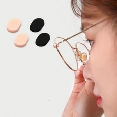스펀지 안경 코받침 안경코패드 미끄럼 방지코패드 실리콘 안경코 패드 고정 세류시류우*