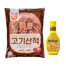 산따옴들따옴 삼양 고기산적 오뚜기 허니머스타드 리뷰후기