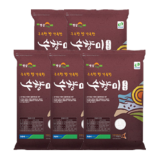 수향미 골든퀸 3호 백미, 2kg, 5개