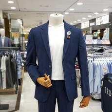 트루젠 블루네이비 여름 아이스쿨 초경량 캐주얼 셋업 자켓 리뷰후기