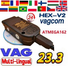 obd2스캐너 인포카 자동차스캐너 obd스캐너 VAGCOM 22, Italian, 1개