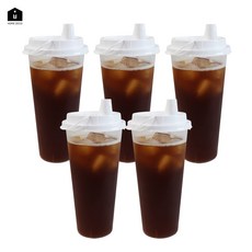 UH홈데코 리유저블 플라스틱 텀블러 700ml 5P