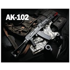우주의보부상 Renxiang 렌시앙 AK102 개선형 나일론바디 메탈기어 수정탄 전동건