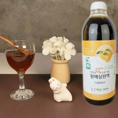 이달의 추천상품  황매실 추천_4년숙성 황 매실액 상큼한 황매실액기스 매실청 1000ml, 1개