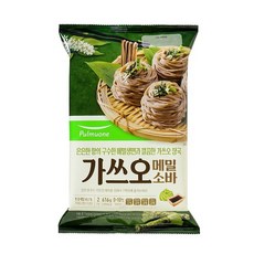 풀무원 가쓰오 메밀소바 2인 리뷰후기