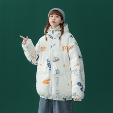 패딩그래픽숏커플패딩2192/P140168
