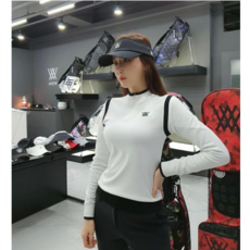 2 골프웨어 여성 골프 긴팔 스웨터 가을 티셔츠 리뷰 후기