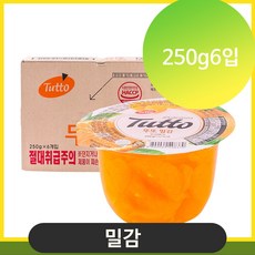 달콤새콤 밀감 과일푸딩 어린이간식 떠먹는 6입 리뷰후기