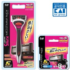 카이 KAI5면도기면도날총9입 면도기 리뷰후기
