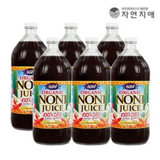 자연지애 프리미엄 하와이 유기농 노니주스 6병 리뷰후기