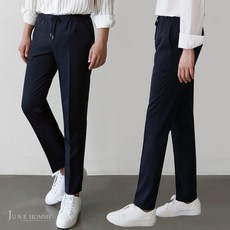 준옴므 봄 상품 남자 밴딩 끈 바지 남성용 슬랙스 J 리뷰후기