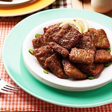 삼양 신임꺽정 납작떡갈비 리뷰후기