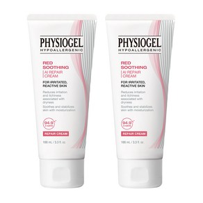 피지오겔 레드 수딩 AI 리페어 크림, 100ml, 2개
