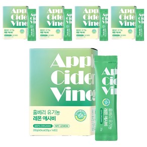 홀베리 유기농 레몬 애사비 14p, 280g, 5개