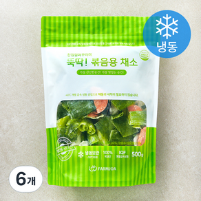 친정엄마꾸러미 뚝딱 볶음용 채소 (냉동), 6개, 500g