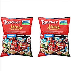 로아커 웨하스 미니스 믹스, 800g, 2개