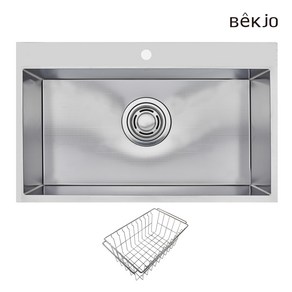 백조씽크 고니 ECNRW8630 엠보 리폼 사각싱크볼 씽크볼 주방싱크볼 교체, 1개