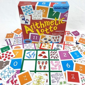 에듀카코리아) 덧뺄셈 로또 Arithmetic Lotto 수연산 게임 보드게임, 1개