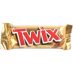 트윅스 싱글 25개입/1곽/초코바/초콜릿/twix, 48.5g, 25개