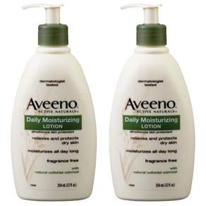 Aveeno 艾惟諾 每日保濕乳液, 2個, 354毫升