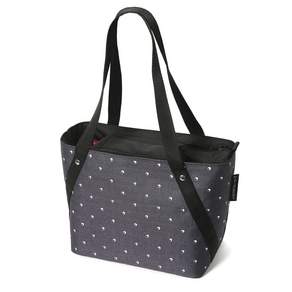 ARCTIC ZONE Commuter Insulated Lunch Tote 午餐袋黑色粉筆點, 1個