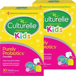 Culturelle 益生菌咀嚼錠, 2盒, 30顆