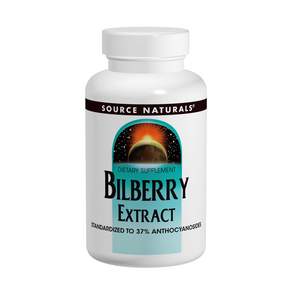 SOURCE NATURALS 山桑子萃取錠 100mg, 1個, 120 件