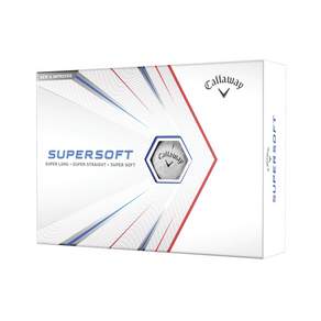 Callaway Supersoft高爾夫球, 12件, 白色的