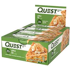 Quest Nutrition 高蛋白能量棒, Apple Pie, 12入