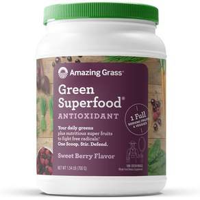 Amazing Grass SUPERFOOD巴西莓粉, 700g, 1罐